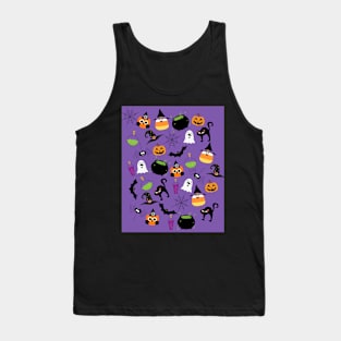 Halloween (purple) Tank Top